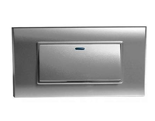 [LD-881] APAGADOR SENCILLO GRIS PLOMO