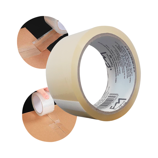 [TIR-06] FERNETAL TIRRO TRANSPARENTE PARA EMBALAR DE 50 MTS