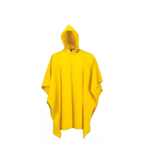 [Z-RC005-P] ZASC IMPERMEABLE TIPO PONCHO AMARILLO TALLA UNICA (PVC)