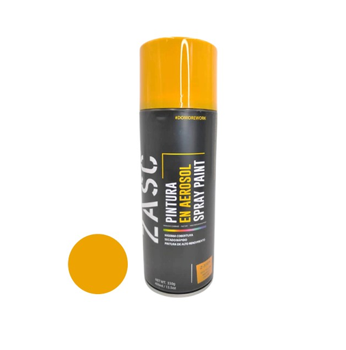 [Z-SP31DY] ZASC PINTURA SPRAY AMARILLO OSCURO 400ML