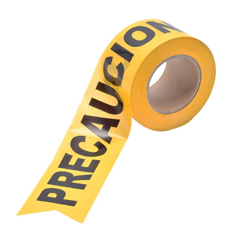 [Z-WMT100M] ZASC CINTA DELIMITADORA DE PRECAUCION 3" X 100MTS