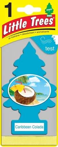 [10324] LITTLE TREES AMBIENTADOR CARIBBEAN COLADA 1 PACK