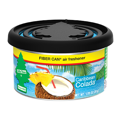 [17824] LITTLE TREES FIBER CAN CARIBBEAN COLADA 1.05 OZ