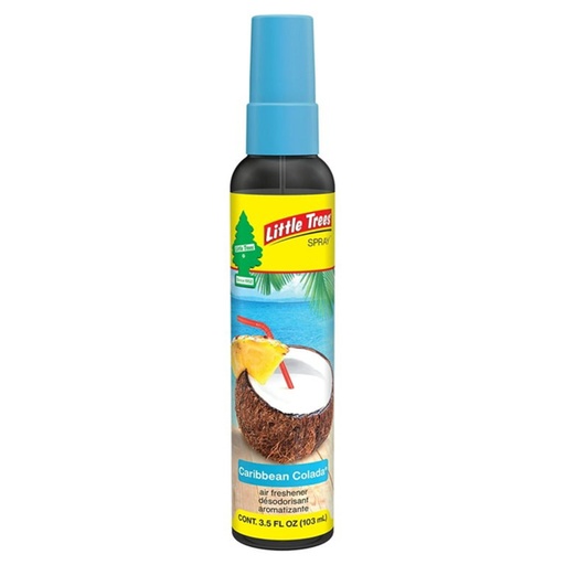 [06324] LITTLE TREES SPRAY CARIBBEAN COLADA 3.5 OZ