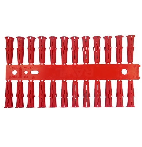 [R-U1-ROJO-96C] DIMAX RAWLPLUG ROJO 5X54MM BLISTER X 96