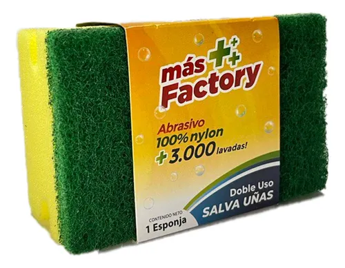 [000045] MAS FACTORY ESPONJA DOBLE USO