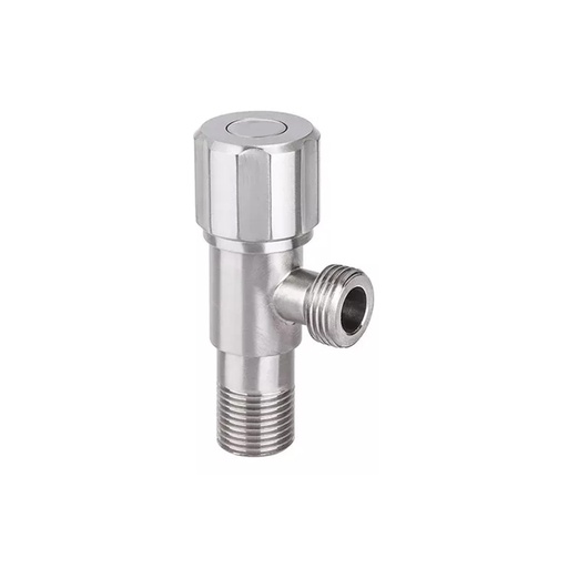 [GB-110-A] SALUD VEN LLAVE DE ARRESTO M/M ACERO INOX 1/2 M/H