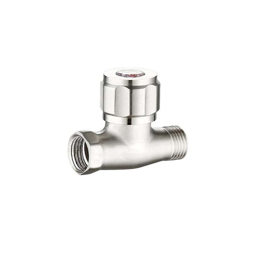 [GB-113-A] LLAVE DE ARRESTO ACERO INOXIDABLE 1/2 M/H