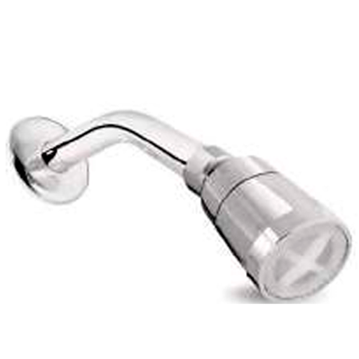 [GB-322] DUCHA REGADERA PLASTICA CROMADA CON TUBO ECONOMICA