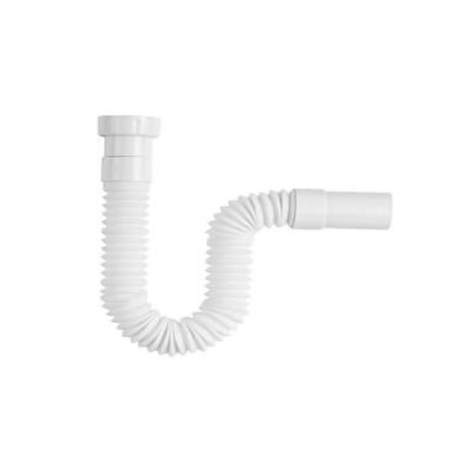 [GB-412] SALUD VEN SIFON EXTENSIBLE P/LAVAMANOS PLAST 1" 1/2 1/4"