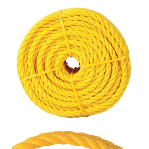 [HR-703-1/4"] MECATE DE POLIPROPILENO 1 METRO (ROLLO D/ 100M)