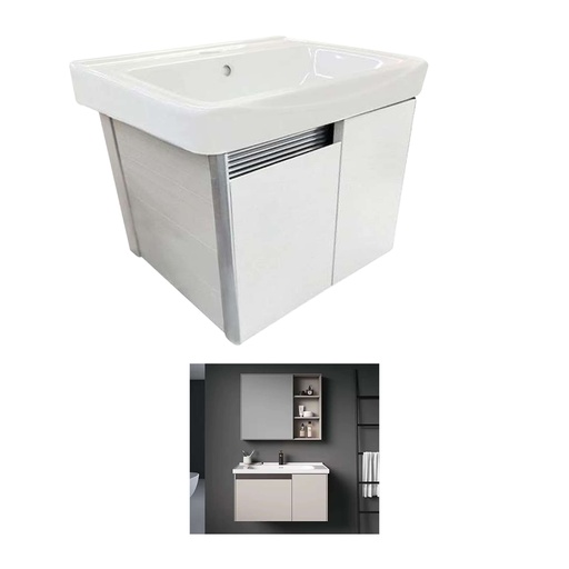 [GB-777] LAVAMANOS C/GABINETE MODERNO (60CM)