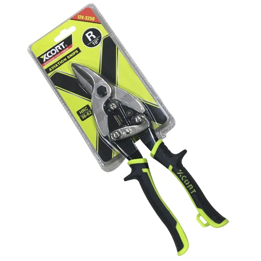 [HR-M3240] XCORT TIJERA DE AVIACION DRY WALL CURVADA DERECHA (10")
