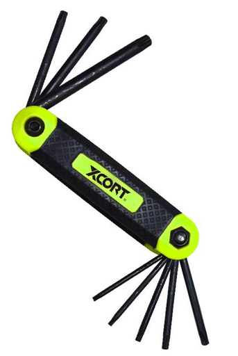 [HR-M3260] XCORT JUEGO DE LLAVES TORX TIPO NAVAJA