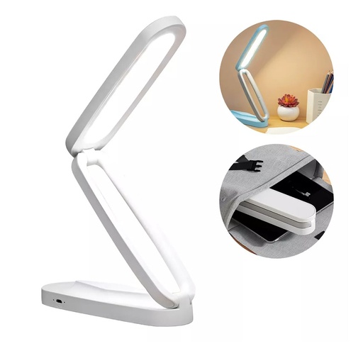 [LD-1273] LAMPARA LED PLEGABLE DE ESCRITORIO MEDIDAS 17.8CMX 5.2CMX3.8CM