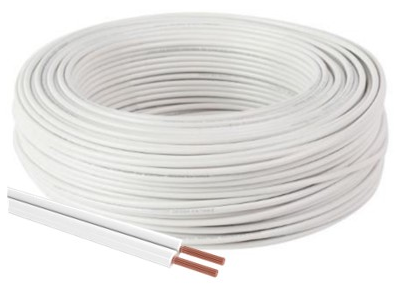 [T-SPTC-14AW] TRIC CABLE SPT 2X14 100% COBRE ROLLO D/ 100M