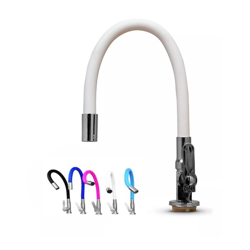 [GB-931] SALUD VEN GRIFERIA DE P/LAVAPLATOS FLEXI  ACERO INOX COLORES VARIOS