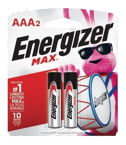 [01400] ENERGIZER MAX PILAS ALCALINA AAA 2PACK