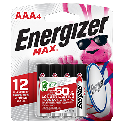 [09909] ENERGIZER MAX PILAS ALCALINA AAA 4PACK