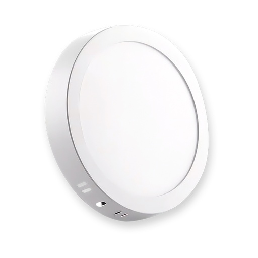[LD-1541] LAMPARA PANEL PLASTICO REDONDA SUPERFICIAL (24W)