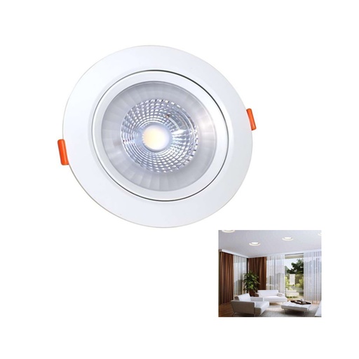 [LD-734] LAMPARA TIPO OJO DE BUEY REDONDA (25W)
