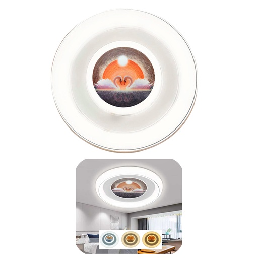 [LD-1793] LÁMPARA LED DE TECHO CON DISEÑO DE CISNE