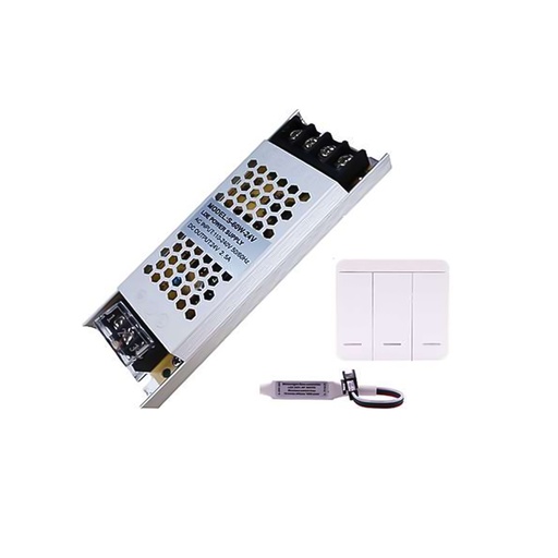 [LD-1068-R] ILUM VEN FUENTE DE PODER PARA CINTA LED (24V, 600W)