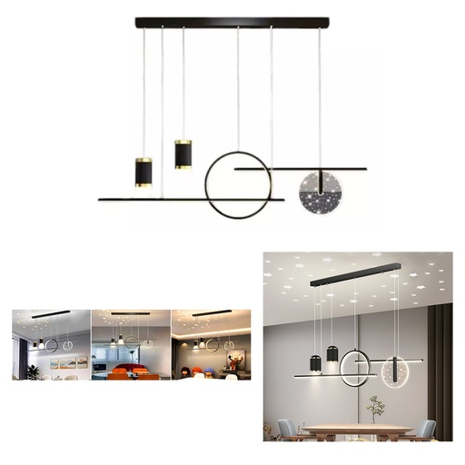 [LD-1797] LAMPARA LED DE TECHO C/DISEÑO DE CIELO ESTRELLADO