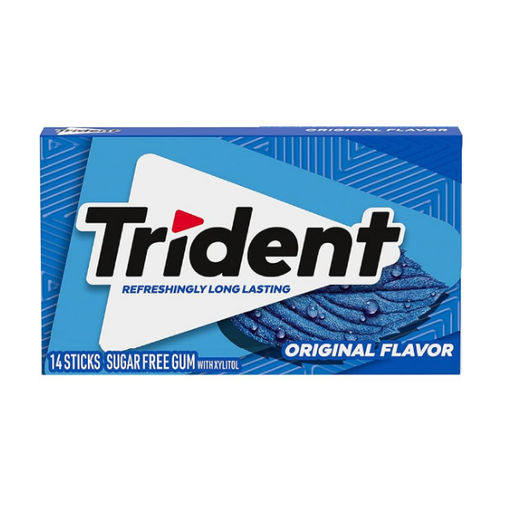 [01109] CHICLE TRIDENT SABOR ORIGINAL
