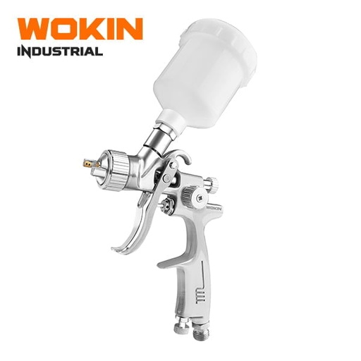 [802001] WOKIN PISTOLA PULVERIZADORA DE AIRE P/PINTAR HVLP 0.8MM 110CC (INDUSTRIAL)