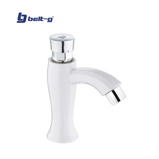 [GRI-0524] BELT-G LLAVE P/ LAVAMANOS INDIVIDUAL PUSH BOTTOM WHITE ABS PLUS