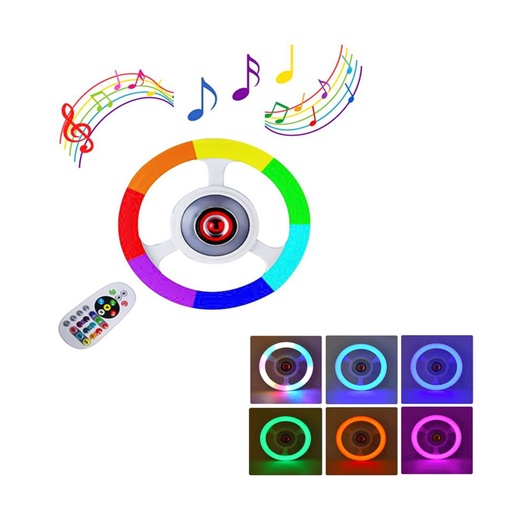[LD-1572] LAMPARA LED RGB CON BLUETOOTH Y CONTROL REMOTO
