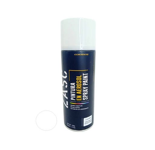 [Z-SP1007MW] ZASC PINTURA SPRAY BLANCO MATE 400ML