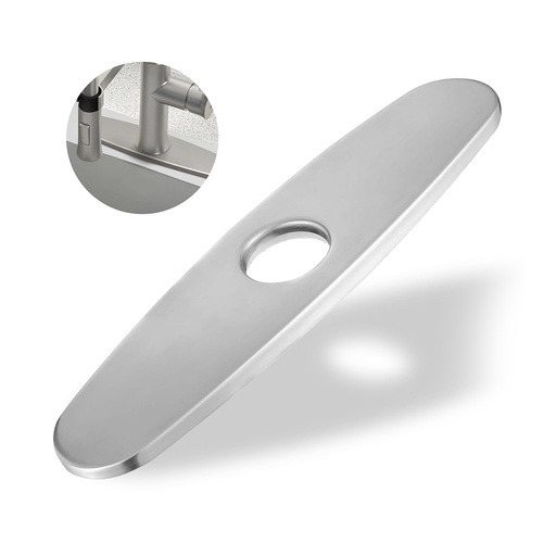 [GB-244] SALUD-VEN REPUESTO BASE P/GRIFERIA ACERO CROMADA 4"