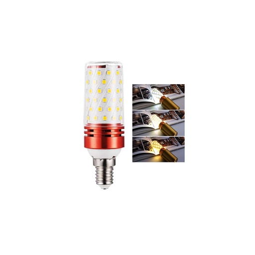 [LD-1435] BOMBILLO LED TIPO MAIZ 12W ROSCA E-14