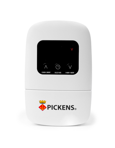 [V074] PICKENS PROTECTOR CON VOLTAJE AJUSTABLE 220 VOLTIOS
