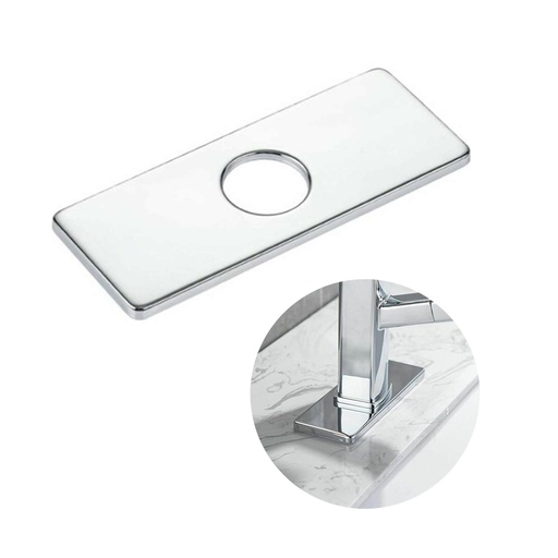 [GB-231] PLACA BASE RECTANGULAR PARA GRIFERIA