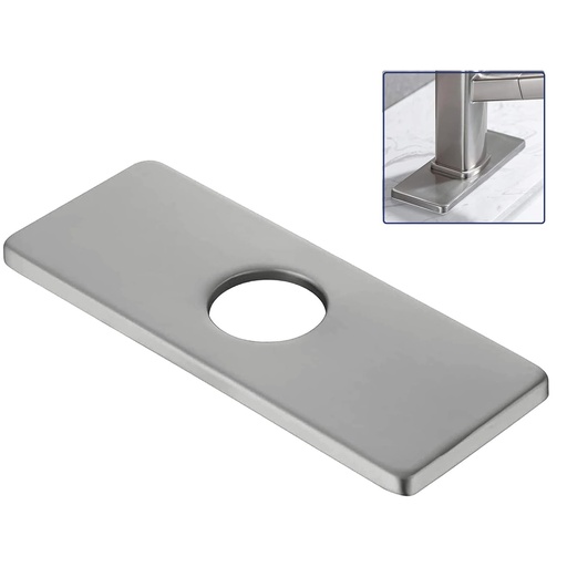 [GB-233] PLACA BASE RECTABGULAR PARA GRIFERIA