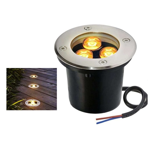 [LD-1264] LAMPARA LED P/ JARDIN LUZ CALIDA 15W