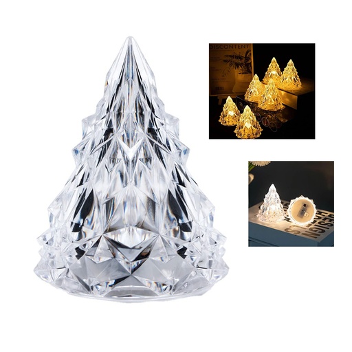 [LD-1677] LAMPARA DE MESA LED DE CRISTAL RGB