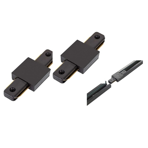 [LD-1725] CONECTOR LINEAL P/ CARRIL NEGRO