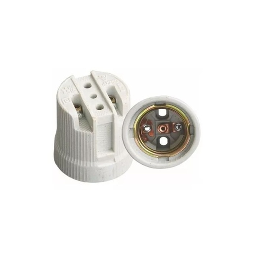 [LD-581] SOCATE DE PORCELANA P/LAMPARA E-27