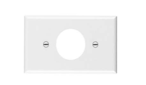 [LD-592-B] TAPA PARA TOMA CORRIENTE UNA TOMA 4X2 BLANCO UNID