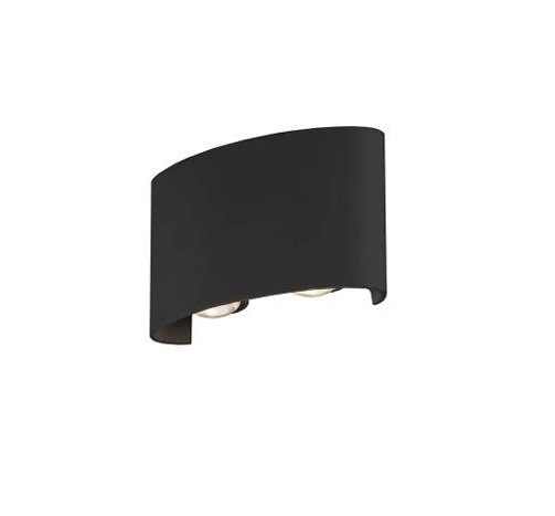 [LD-756] LAMPARA LED SEMICIRCULAR DE PARED 2 LED