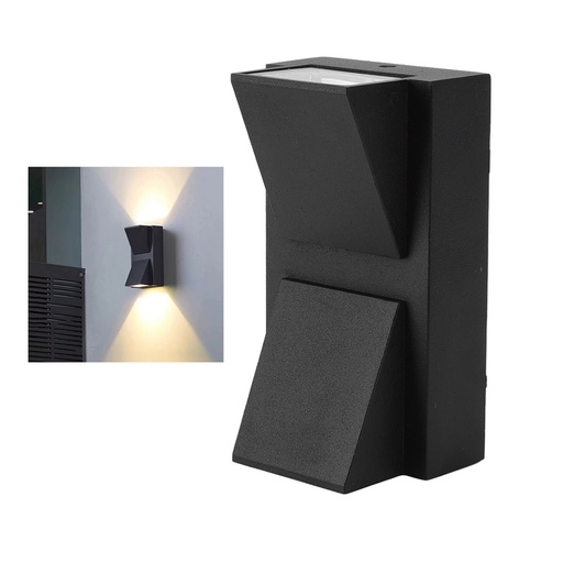 [LD-758] LAMPARA LED APLIQUE LUZ AMARILLA 2X3W (48W)