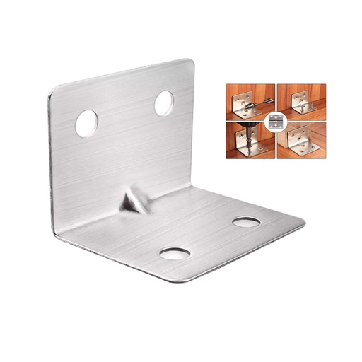 [HR-395] SOPORTE DE ESQUINA PARA PUERTAS 3X2CM