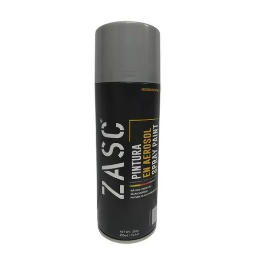 [Z-SP96GP] ZASC PINTURA EN SPRAY GRIS BASE 400ML