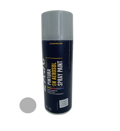 [Z-SPM1680S] ZACS PINTURA SPRAY PLATEADO 400ML.