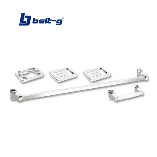 [GRI-0644] BELT -G ACCESORIOS PARA BAÑO 5 PZAS METALICO