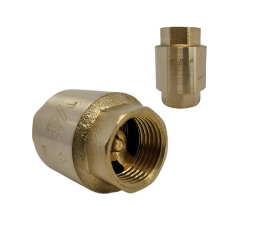 [A-C-1-2] AQUAFINA VALVULA CHECK 1/2" HORIZONTAL BRONCE